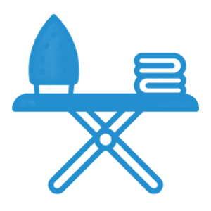 Iron and Ironing board